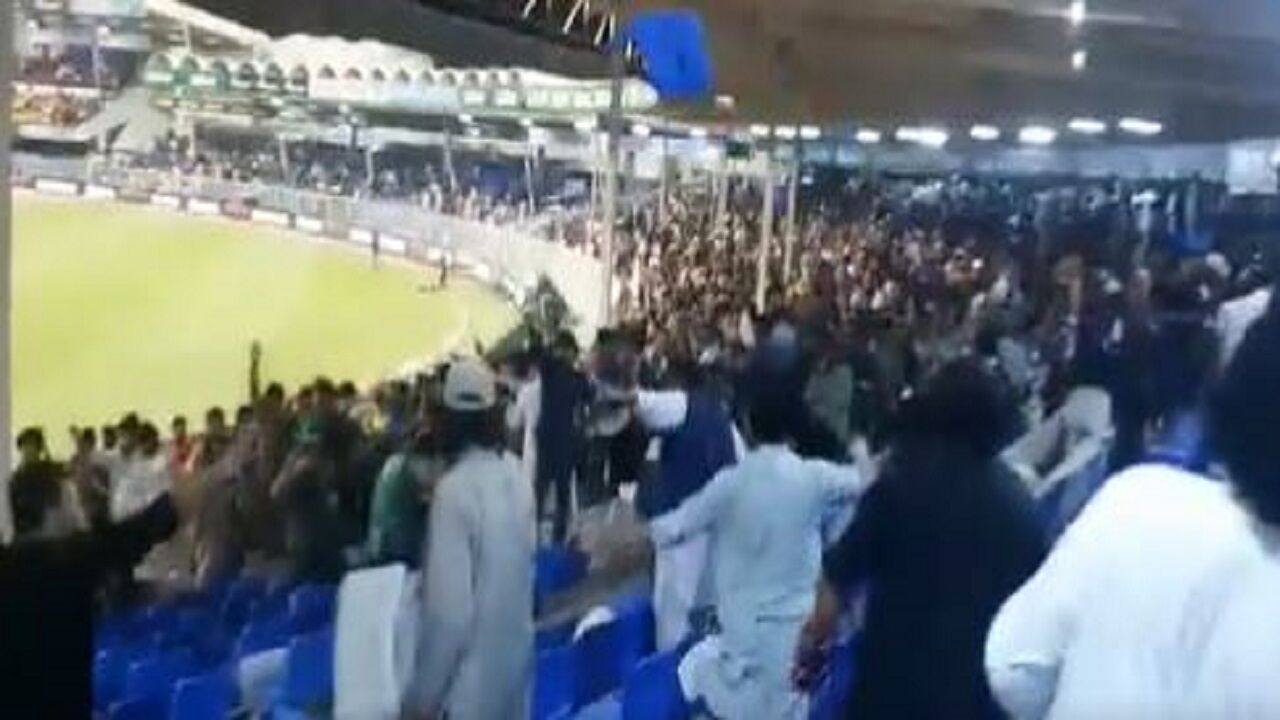 Afghan fans attack Pakistanis after losing the match