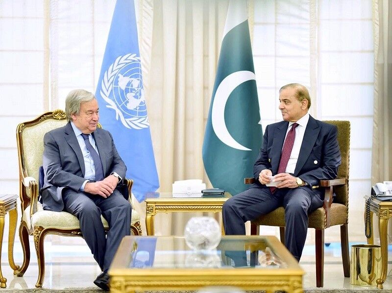 PM Shehbaz and UN Secretary General